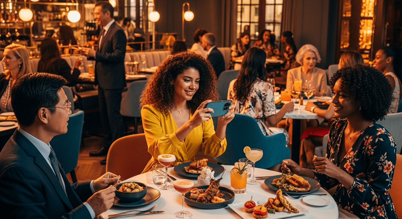 Como influenciadores digitais impulsionam a divulgação do seu restaurante