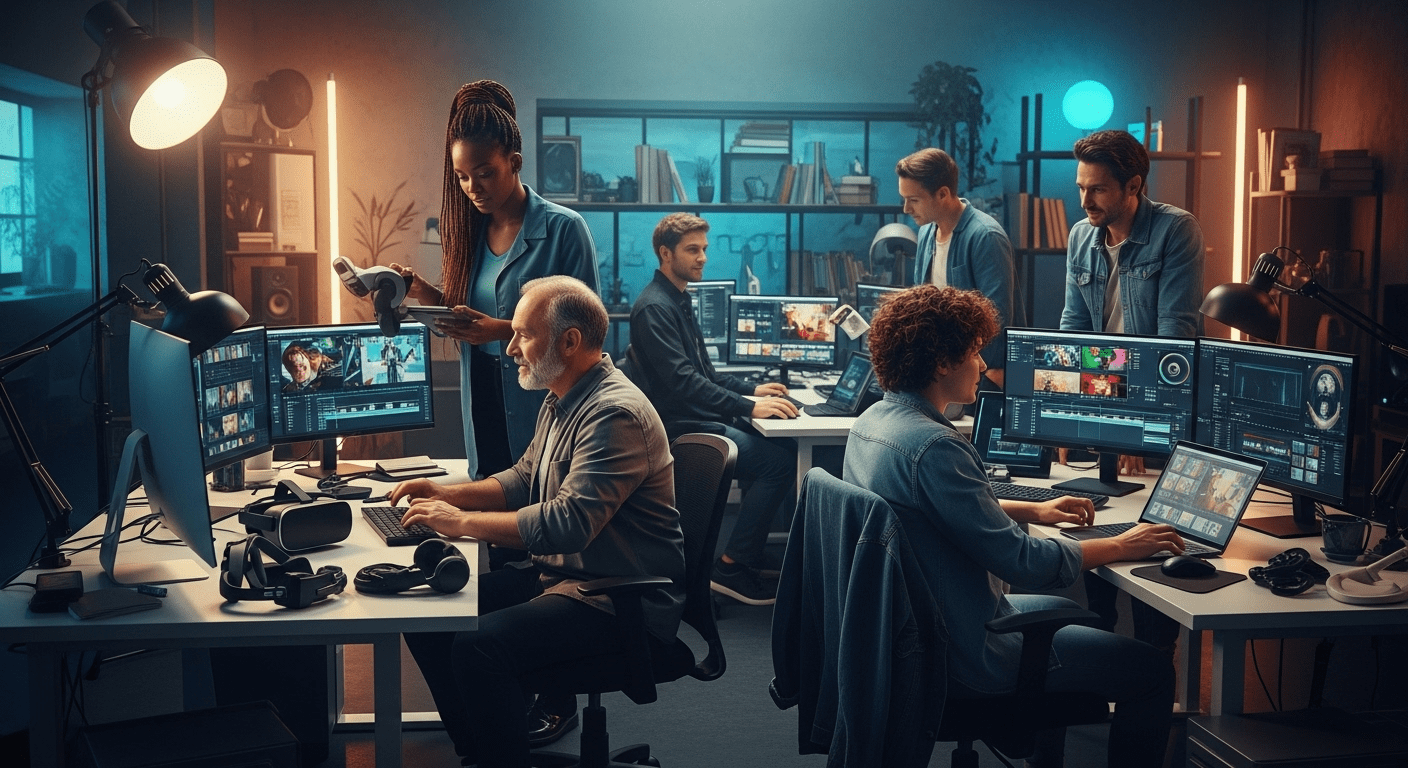 Espaço dedicado aos criadores de conteúdo digital