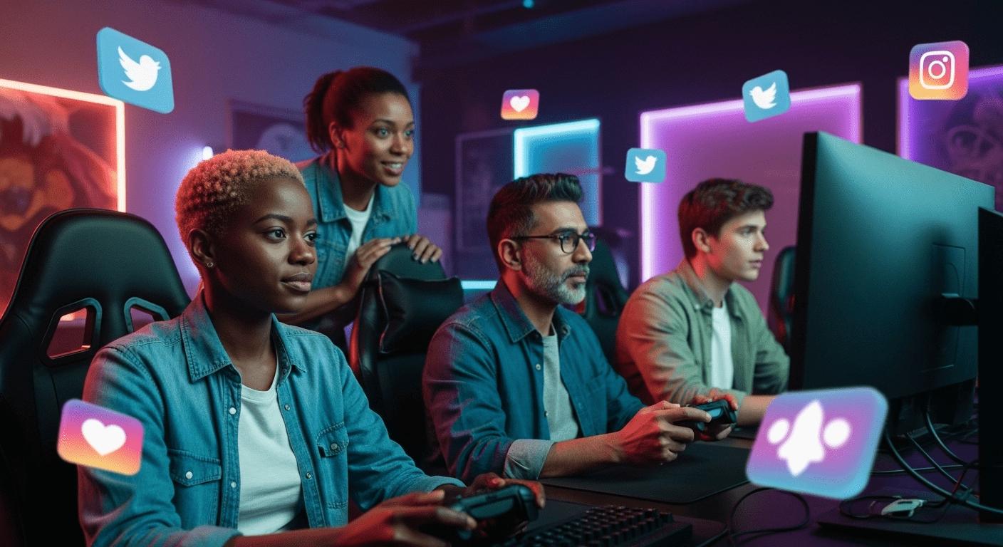 O impacto dos influenciadores gamers no marketing digital